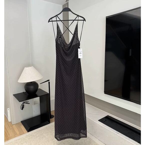 ZARA Strappy Maxi Dress NWT - Picture 16 of 16
